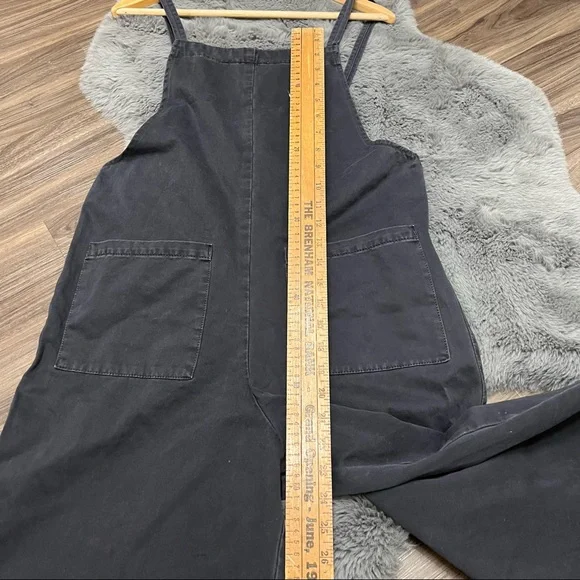 NWT Zara Denim Wide Leg CROPPED POCKET JUMPSUIT
Size small - Picture 11 of 14